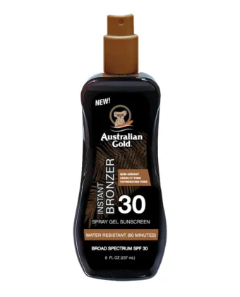 Spray Gel Sunscreen SPF30 with Instant Bronzer 237ml