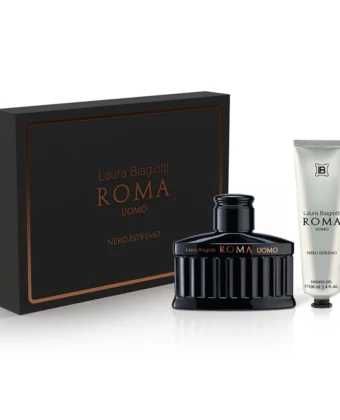 Cofanetto Roma Uomo Nero Estremo 125 ml + Shower Gel 100 ml